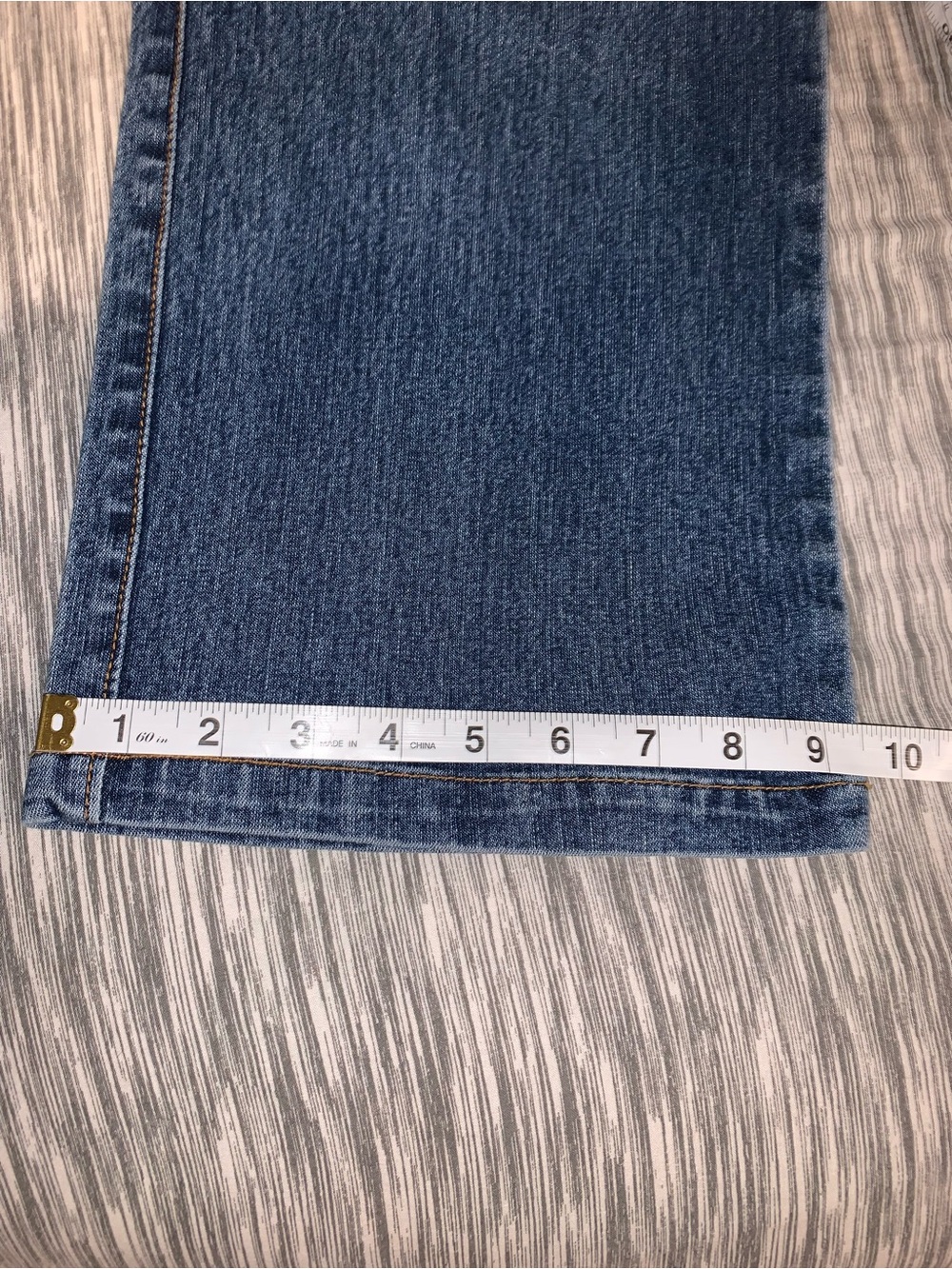 Vintage Y2K Magic Jeans High Rise straight leg Dark Wash Women’s Size 14 - Picture 12 of 12